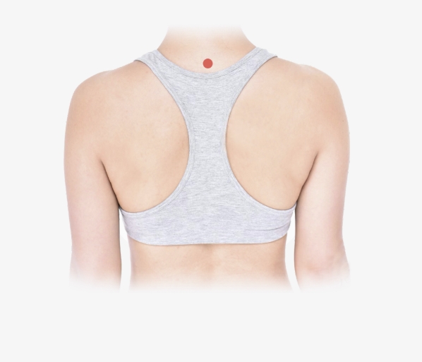 缓解感冒、发烧——大椎