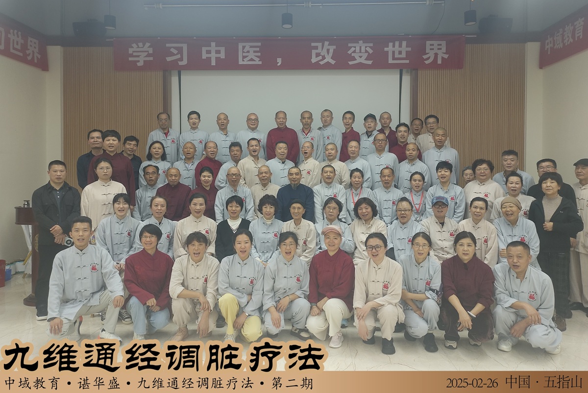 中域教育第 2 期九维通经调脏疗法弟子密训（海南站）圆满落幕！