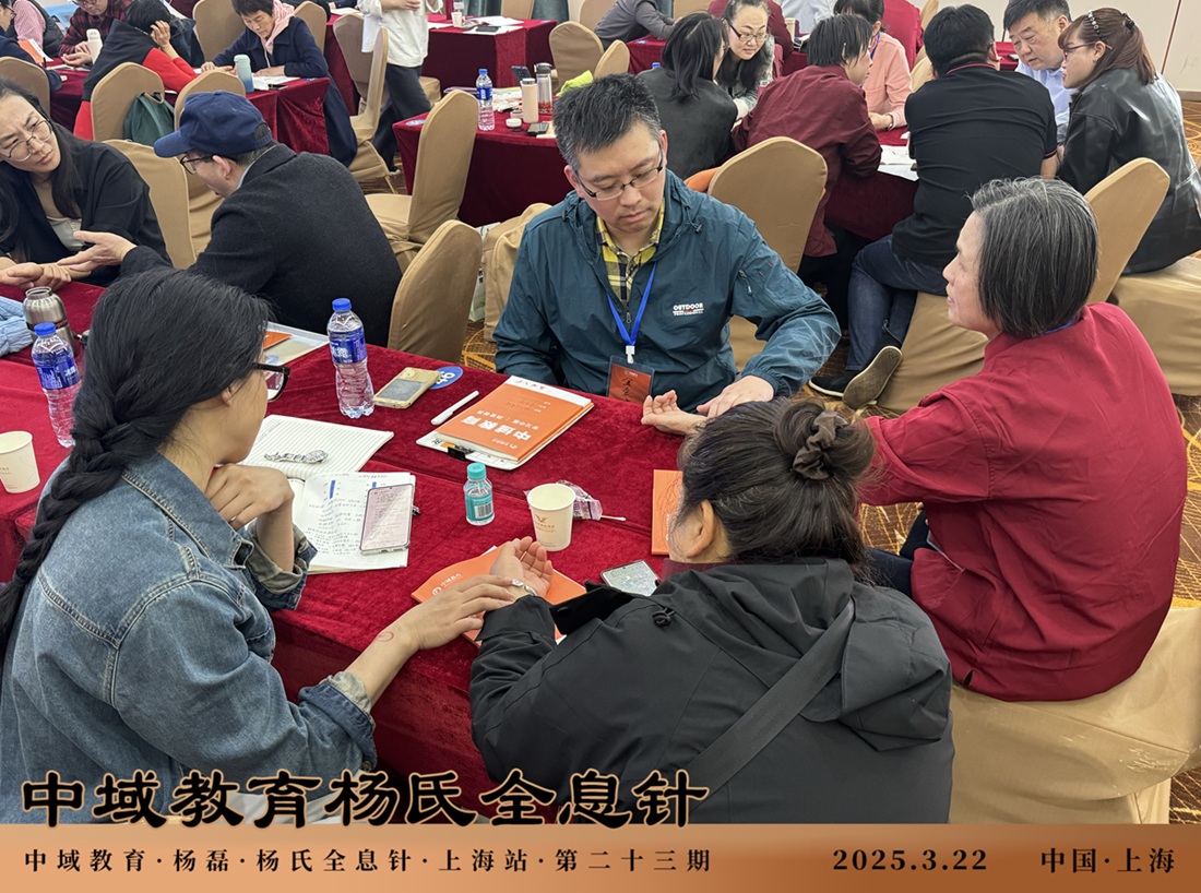 中域教育第 23 期杨氏全息针学术交流会(上海站)圆满落幕! 中域教育第 23 期杨氏全息针学术交流会(上海站)圆满落幕!