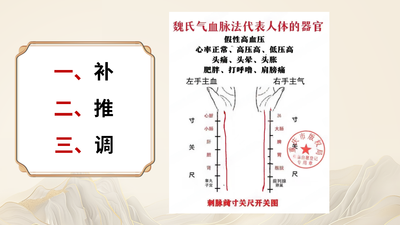 魏氏脉道一针通线下培训班