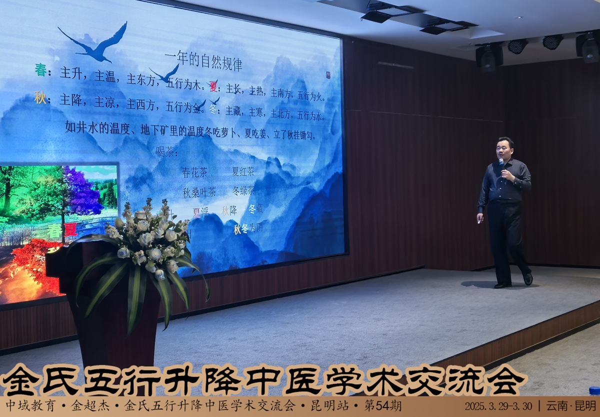 中域教育第54期金氏五行升降中医学术交流会（昆明站）圆满落幕！